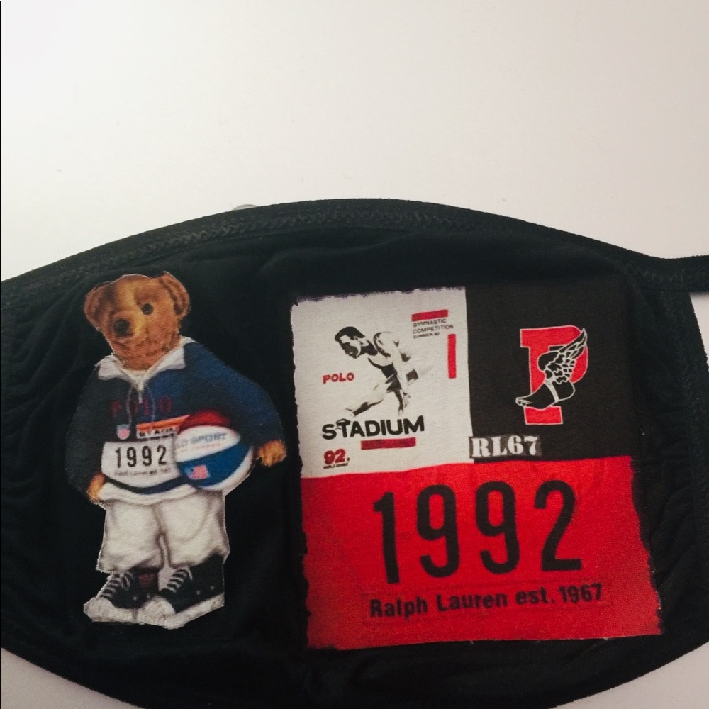 Polo Bear Stadium  Face mask By Ralph Lauren